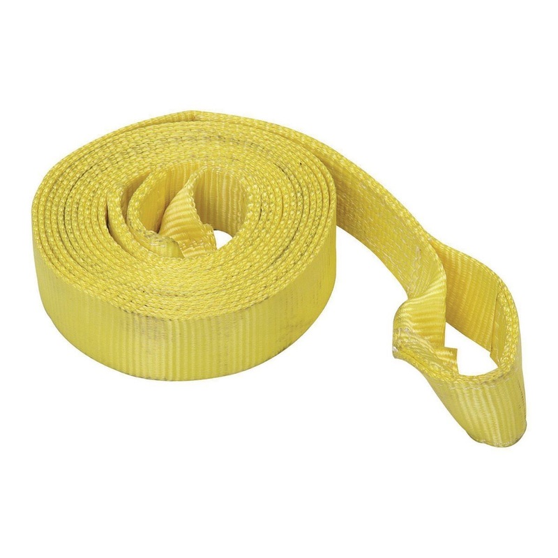 HAUL-MASTER 6000 lb. Capacity, 2 in. x 20 ft. Recovery Strap