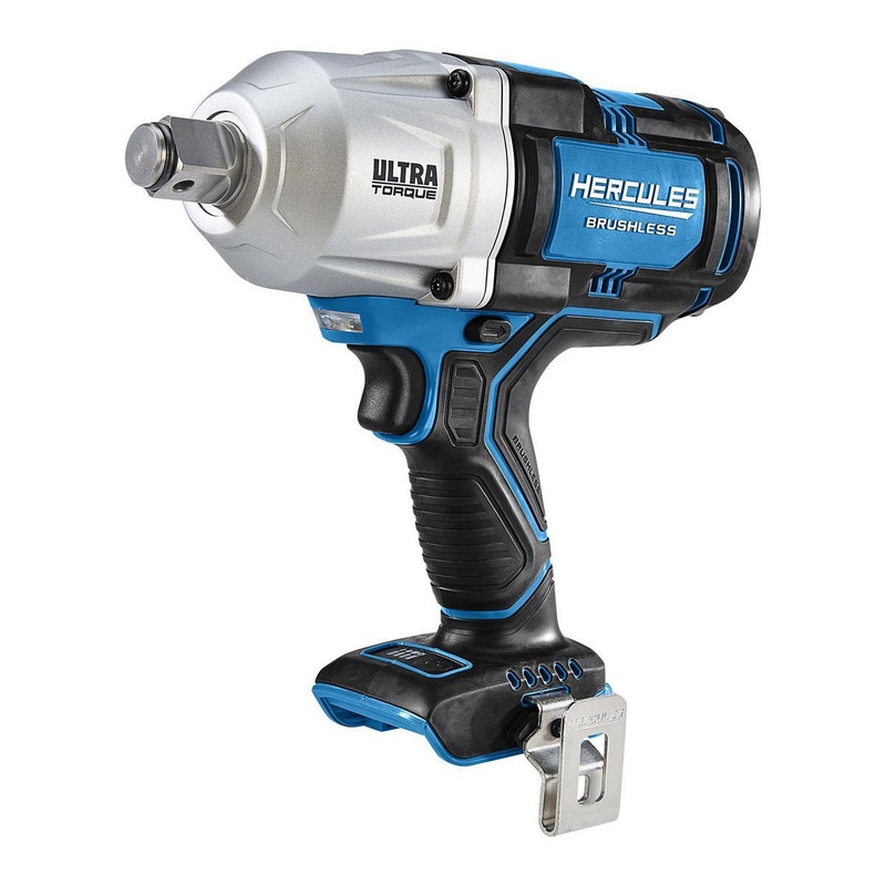 HERCULES 20V Brushless Cordless, 3/4 in. Ultra Torque Impact Wrench with Friction Ring – Tool Only