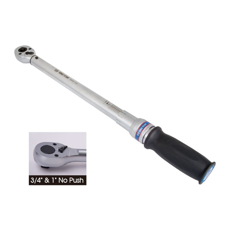 King Tony 34462-FG Dual Scale Heavy Duty Adjustable Torque Wrench 1/2″ 60-340 Nm | Model : TW-34462-2FG