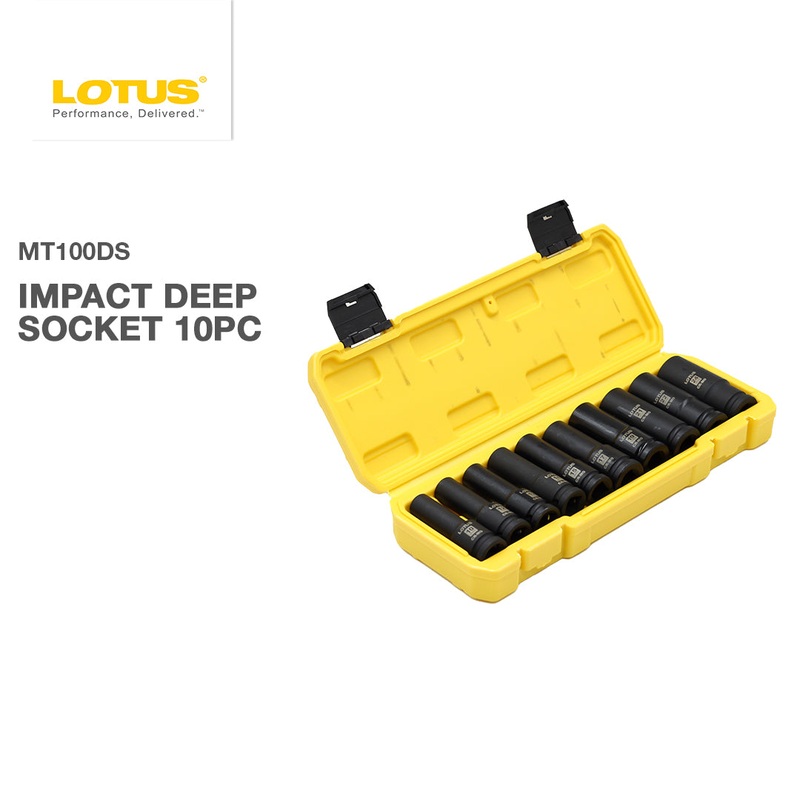 Lotus Impact Deep Socket 10PC MT100DS