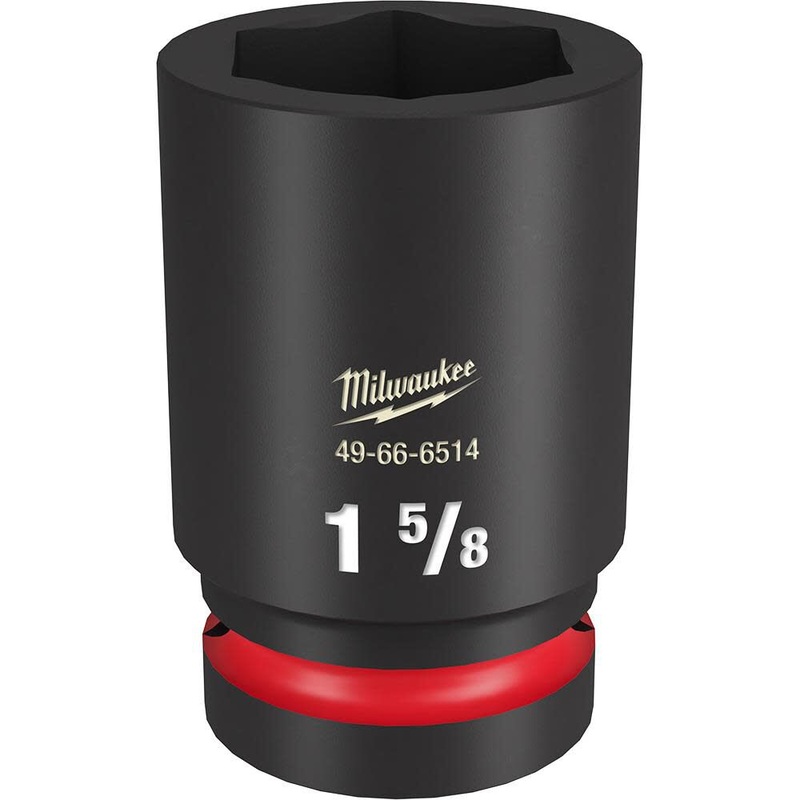 Milwaukee SHOCKWAVE Impact Duty Socket 1in Drive 1-5/8in Deep 6 Point