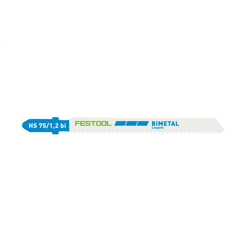 Aluminium Jigsaw Blade HS 75mm x 1.2mm BI – 5 Pack