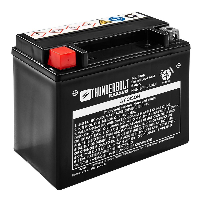 THUNDERBOLT MAGNUM 12V 160 CCA AGM Battery