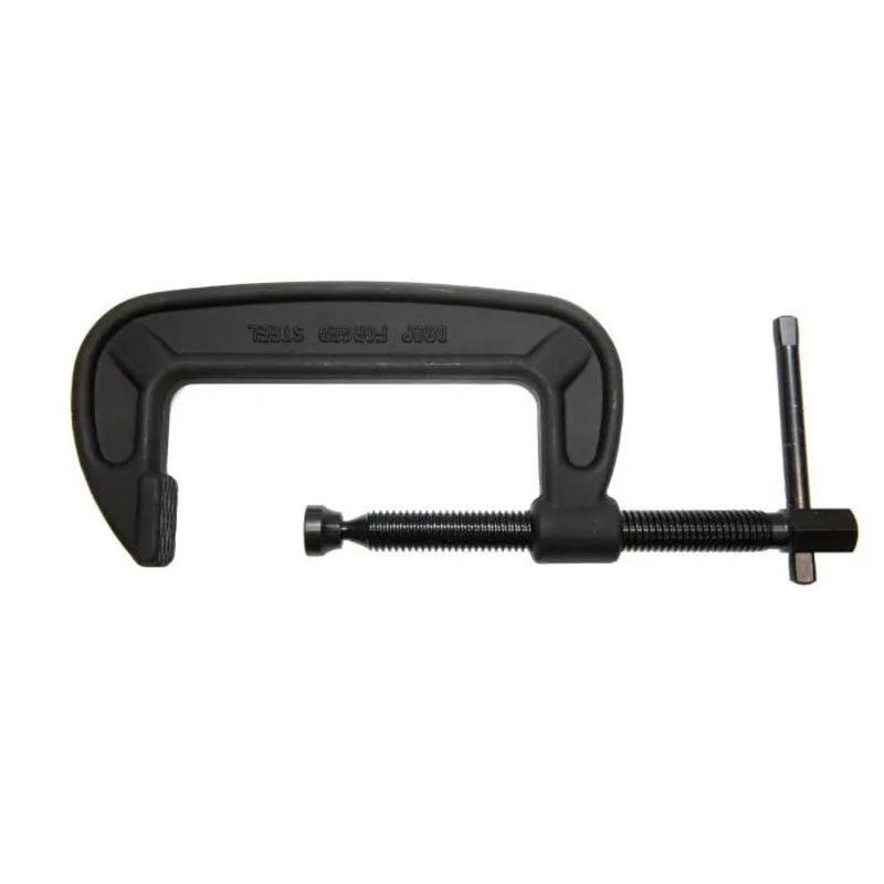 0-4″ Heavy Duty C-Clamp/Black Oxide Spindle