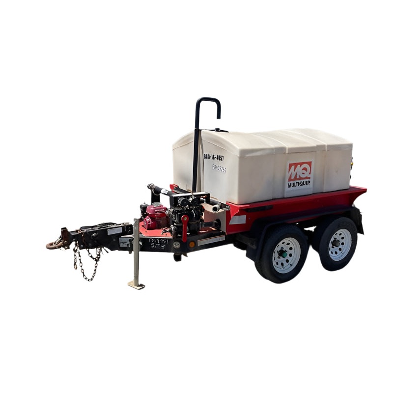 WT5C Mobile Water Trailer with Centrifugal Pump Brake Surge