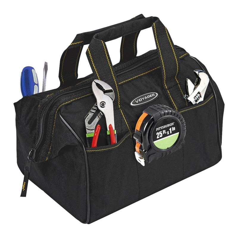 VOYAGER 12 in. Tool Bag with 21 Pockets