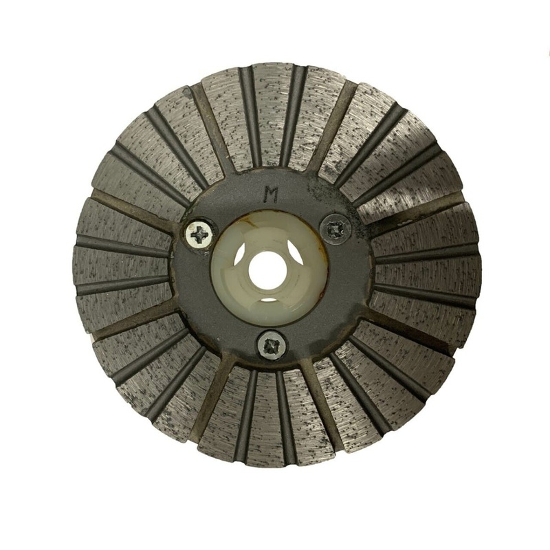 4″ Aluminum Grinding Snail Lock Fine