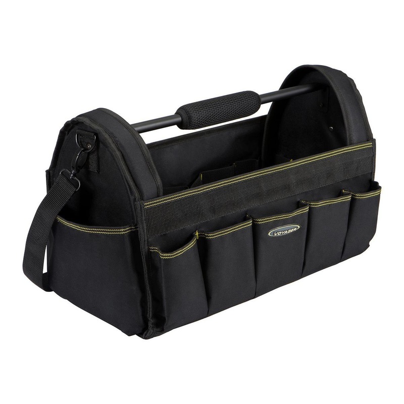 VOYAGER 19 in. Tool Tote with 14 Pockets