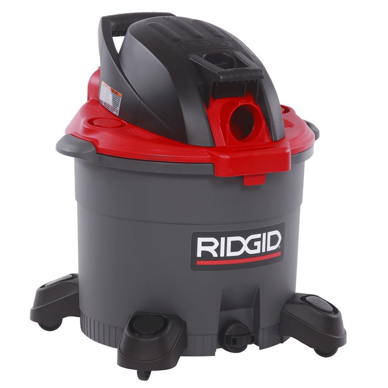Wet Dry Vacuum, 12-Gallon Set with Standard Filter