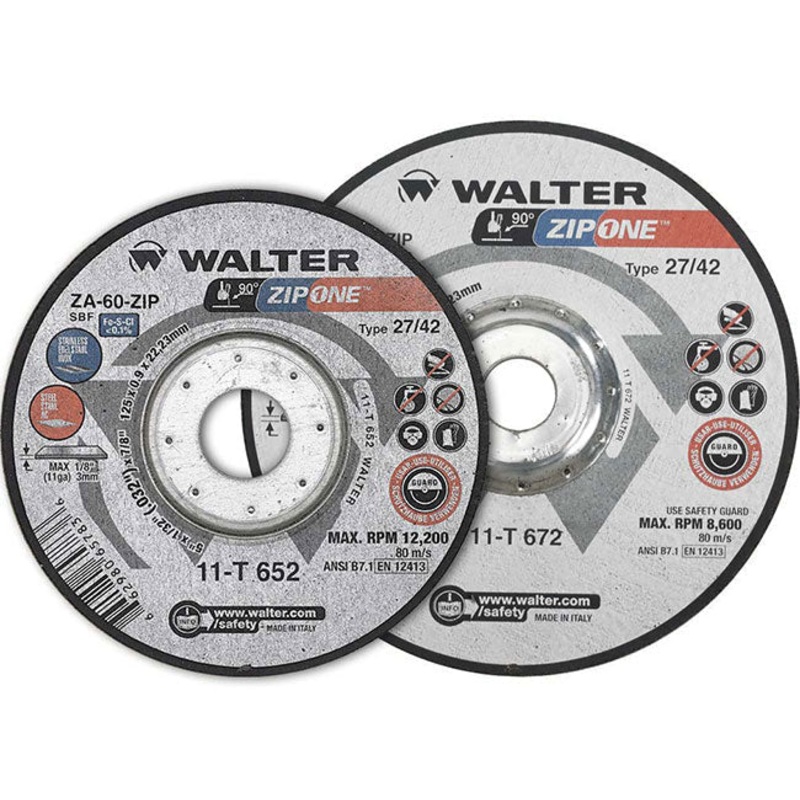 ZIP ONE Cut-Off Wheel – Pack of 25 4-1/2″ – Type 1