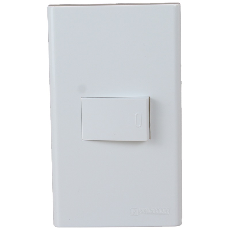 1 Gang Plate w/ Four Way Switch (LHWD-201-P1-4W)