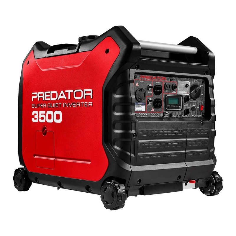 PREDATOR 3500 Watt SUPER QUIET Inverter Generator with CO SECURE Technology, EPA