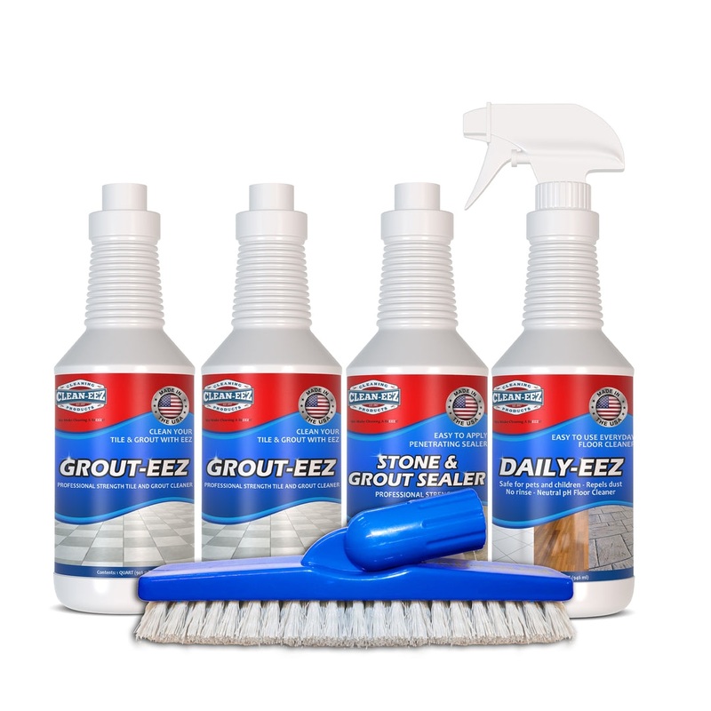 “The Deluxe Set” Tile & Grout Floor Care Kit