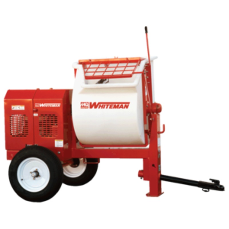 WM120PHD Whiteman Polyethylene-Drum Plaster/Mortar Mixer