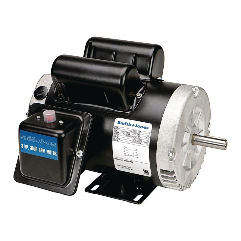 SMITH + JONES 3 HP Compressor Duty Motor