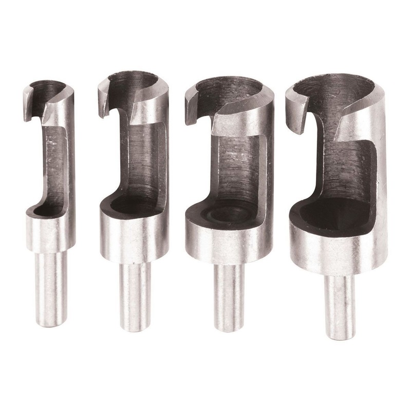 WARRIOR Plug Cutter Set, 4-Piece