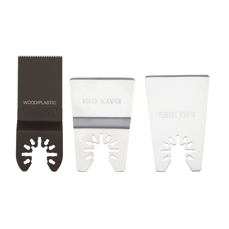 WARRIOR Oscillating Multi-Tool Blade Set, 3-Piece