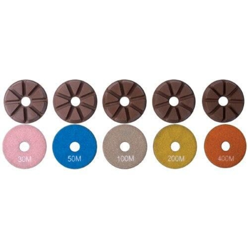 3 Inch Hybrid Metallic Pads Grit 30