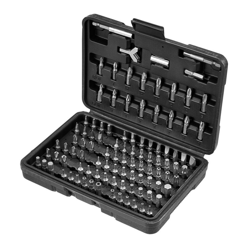 WARRIOR Security Bit Set with Case, 100 Piece