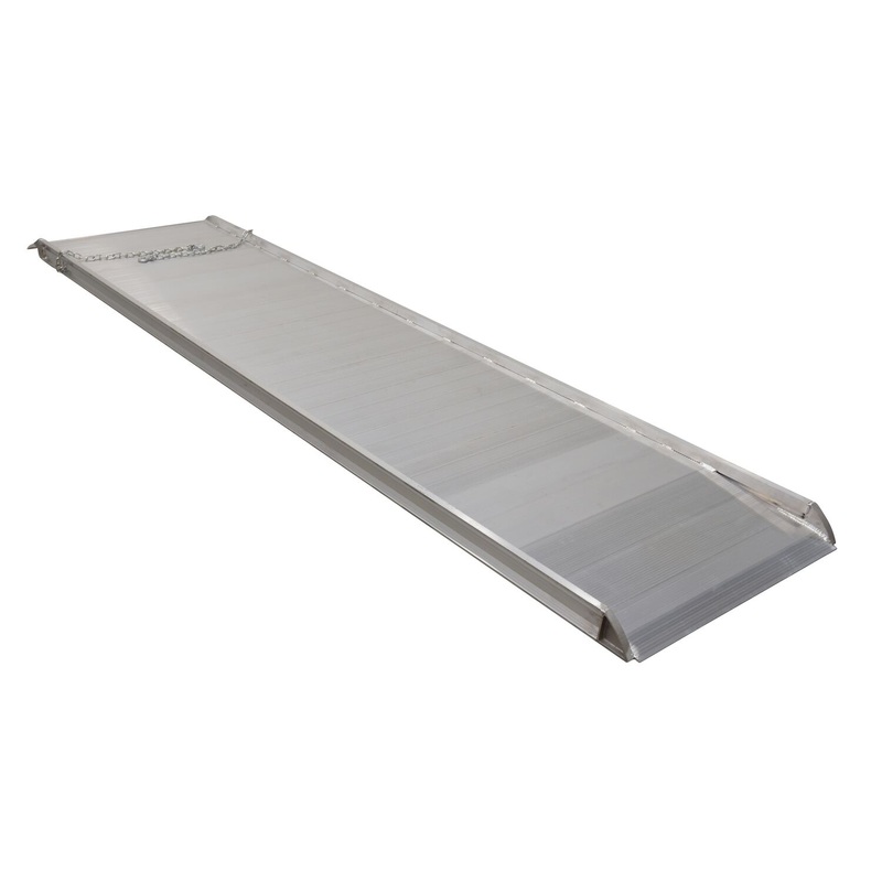 Aluminum Walk Ramps 28″ Wide / 26″ Usable 48″ Overlapping Lip Style