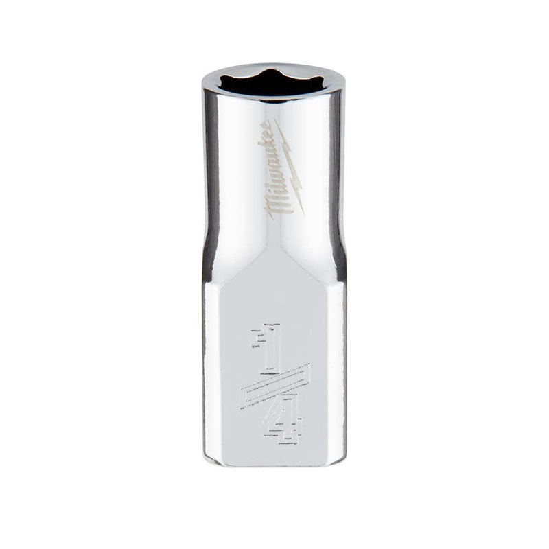 Milwaukee 1/4 in. Drive 1/4 in. SAE 6-Point Socket